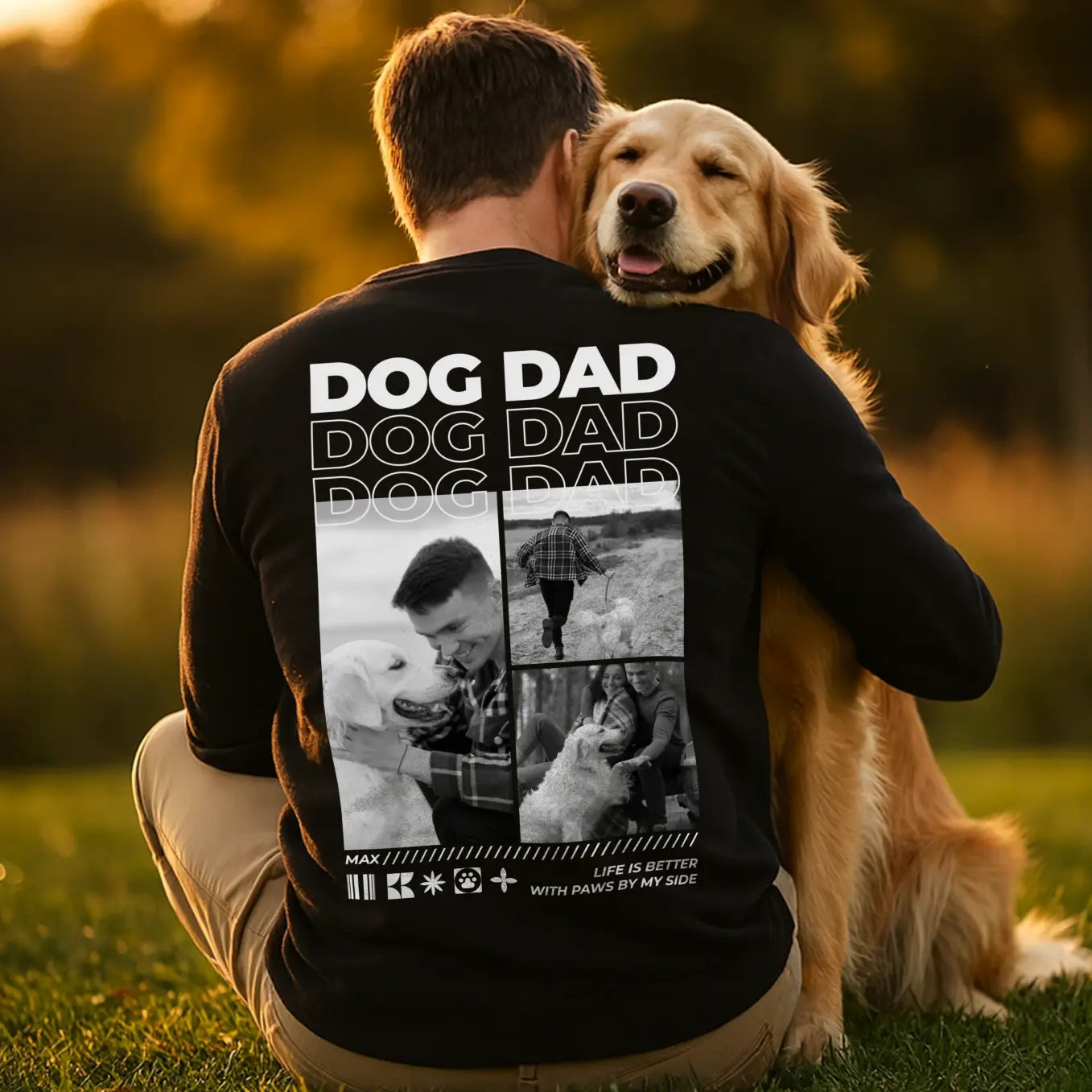 Personalized Sweater "Dog Dad"