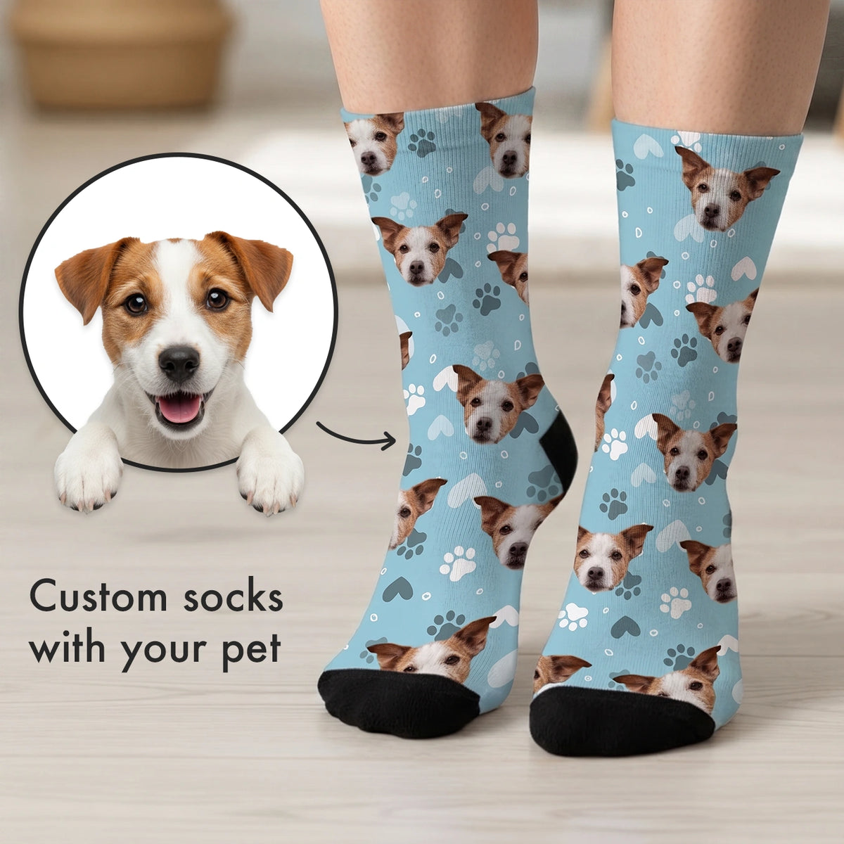 Personalized Socks "Pet Photo"