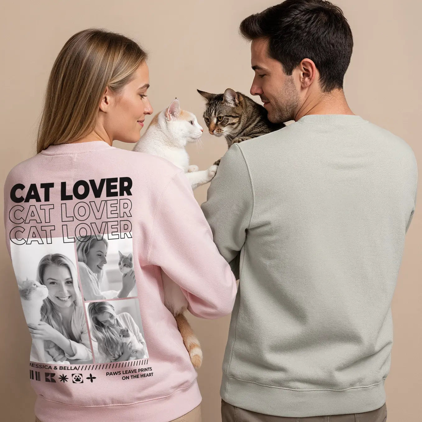 Personalized Sweater "Cat Mom"