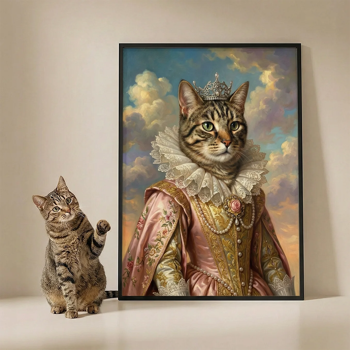 Personalized Cat Poster “Royal”