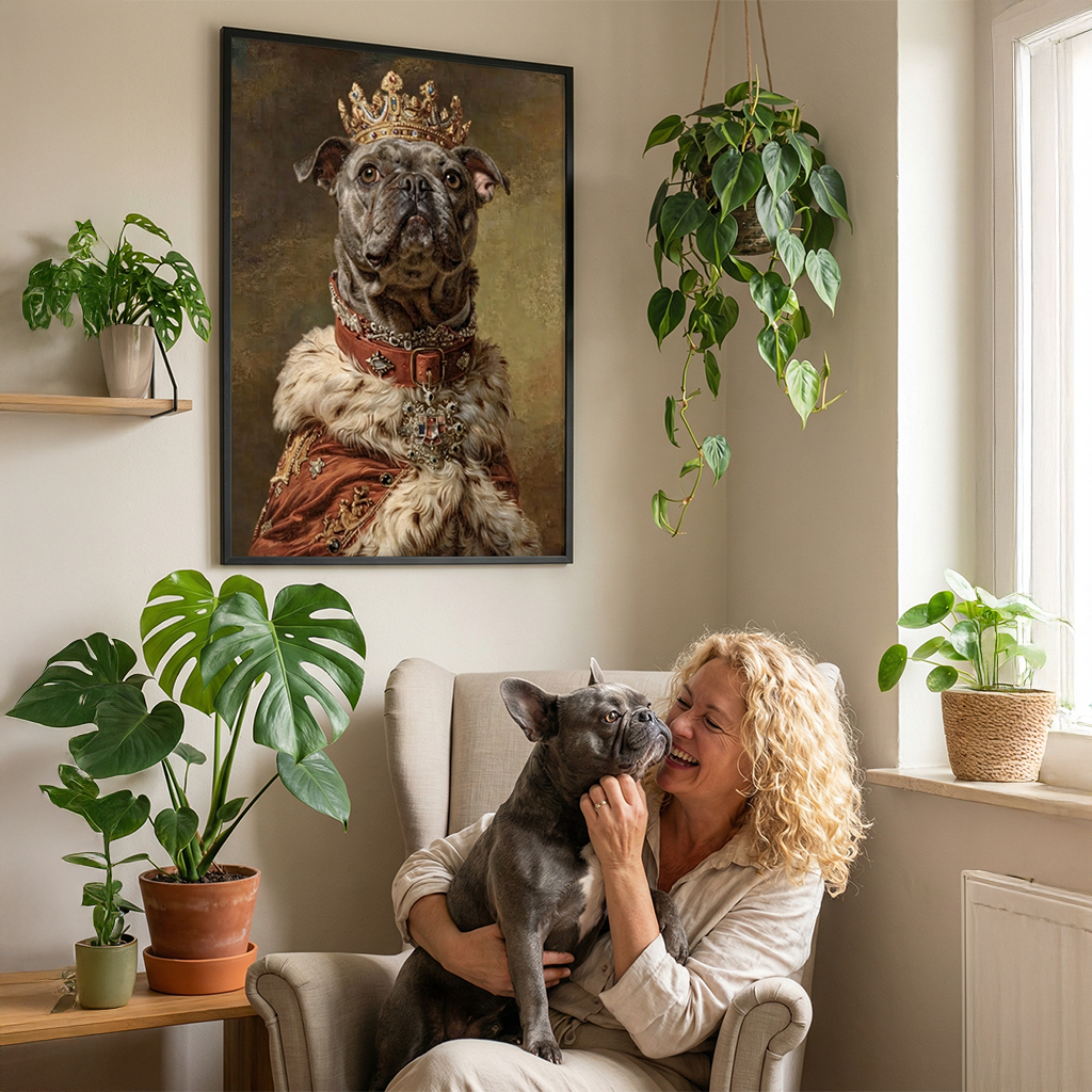Personalized Dog Poster "Royal"