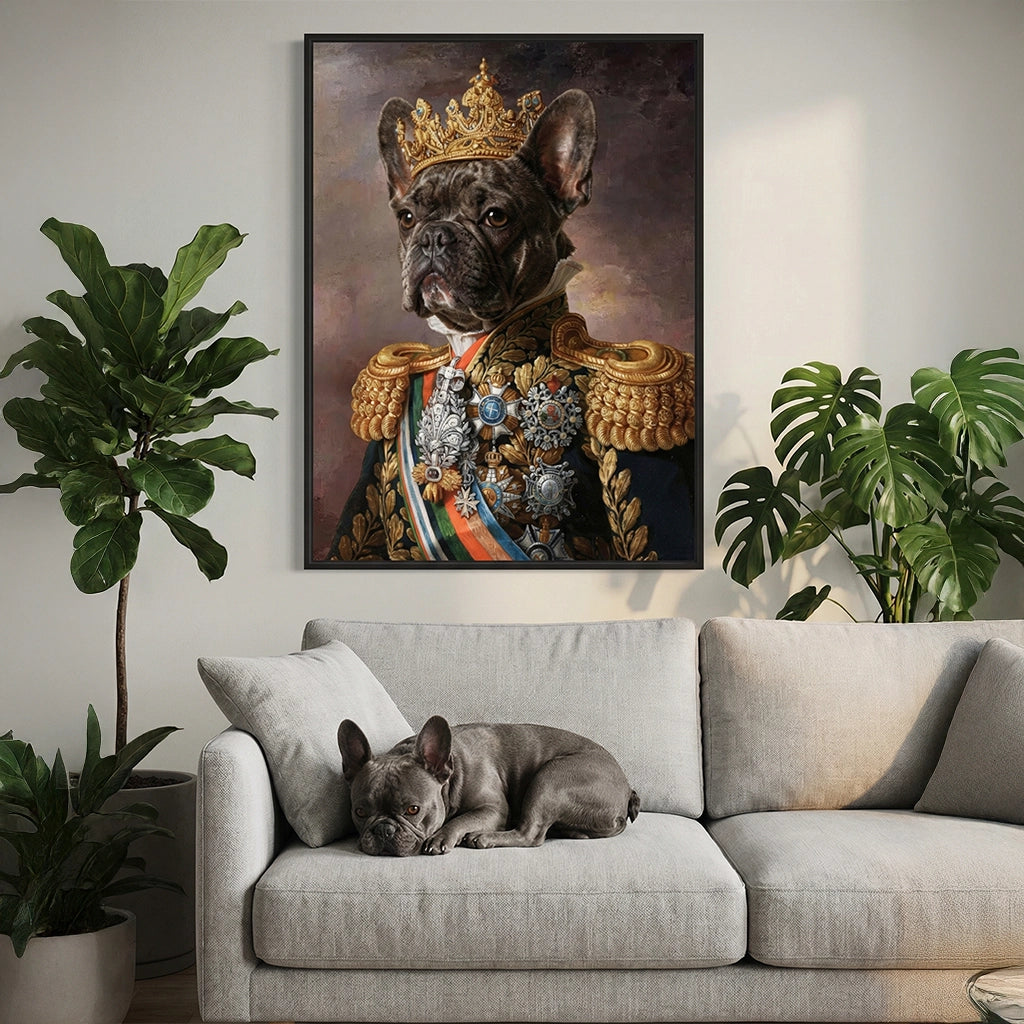 Personalized Dog Poster "Royal"