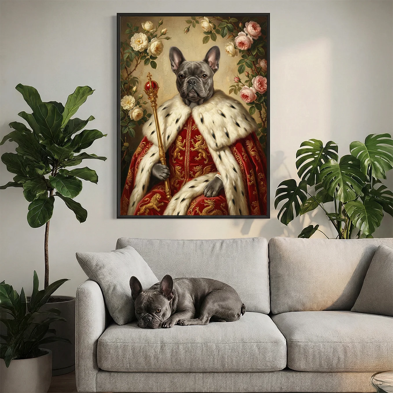 Personalized Dog Poster "Royal"