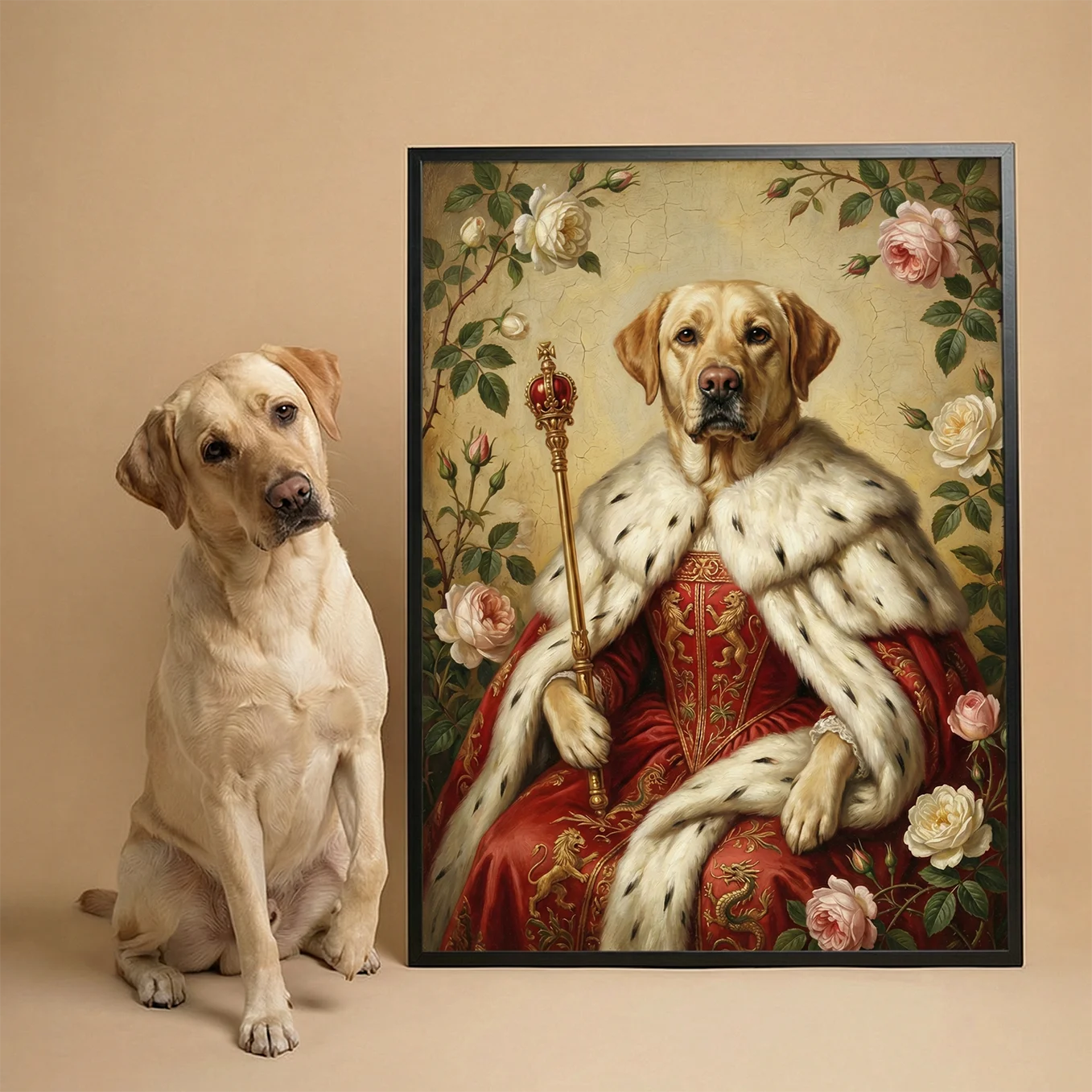 Personalized Dog Poster "Royal"