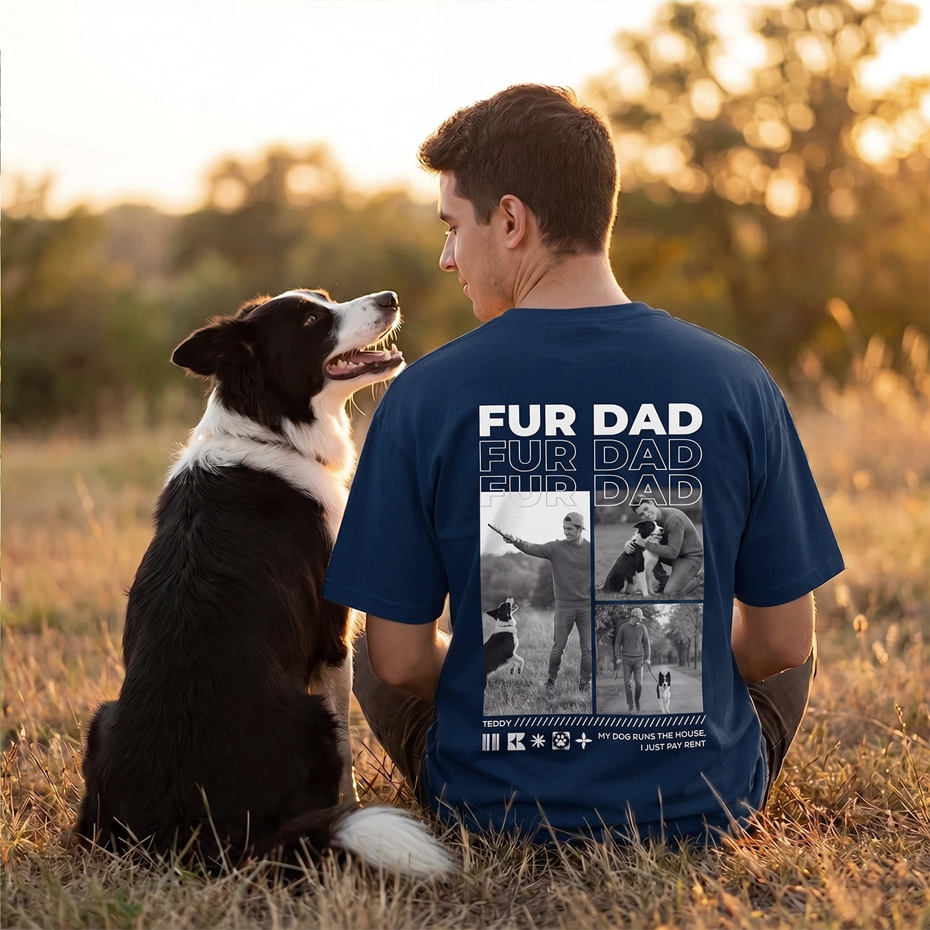 Personalized T-Shirt "Dog Dad"