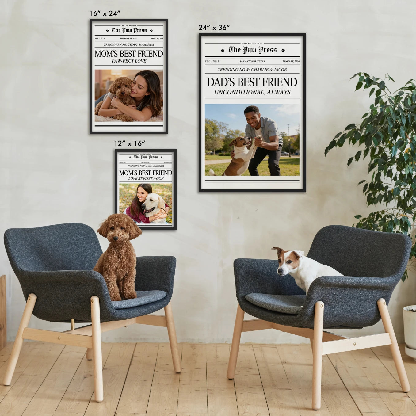Personalized Poster "Newspaper"