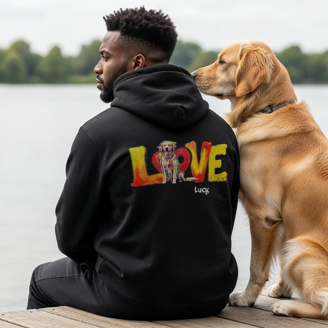 Personalized Pet Hoodie "LOVE"