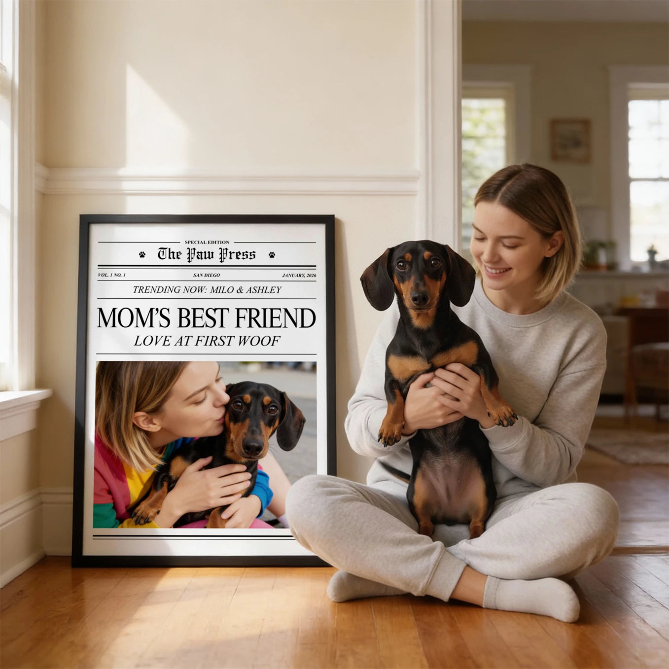 Personalized Poster "Newspaper"