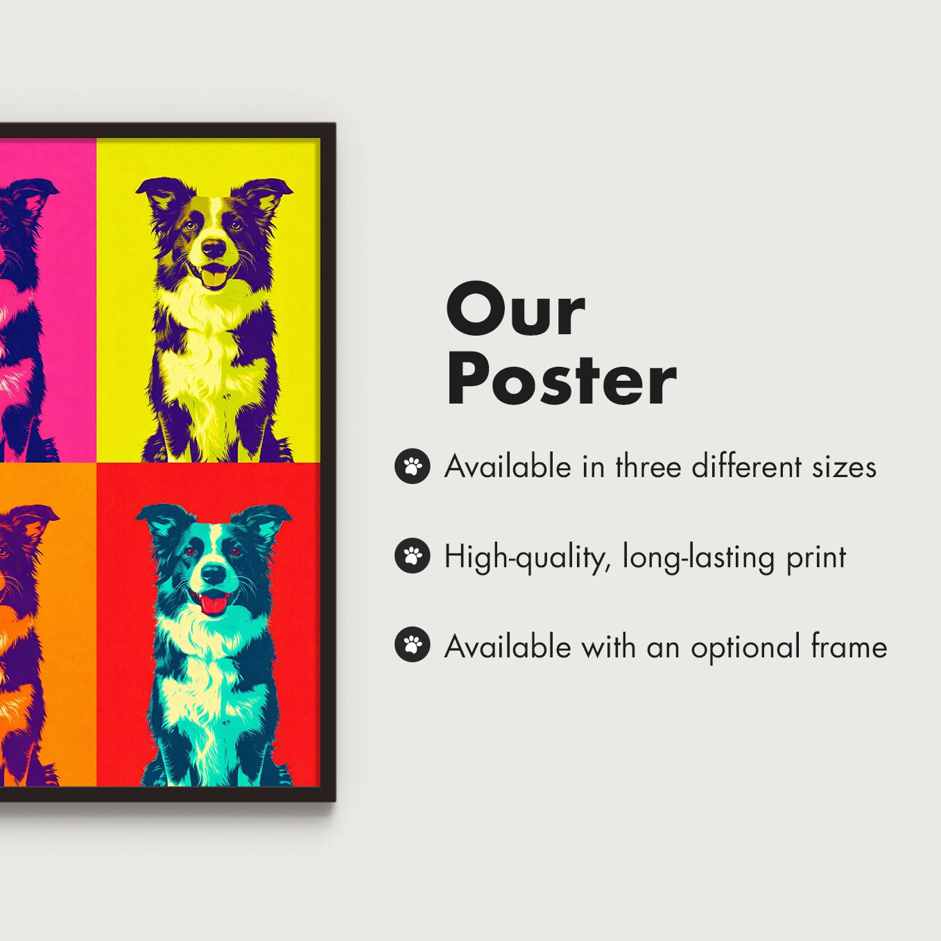 Personalized Poster "Dog Pop Art"