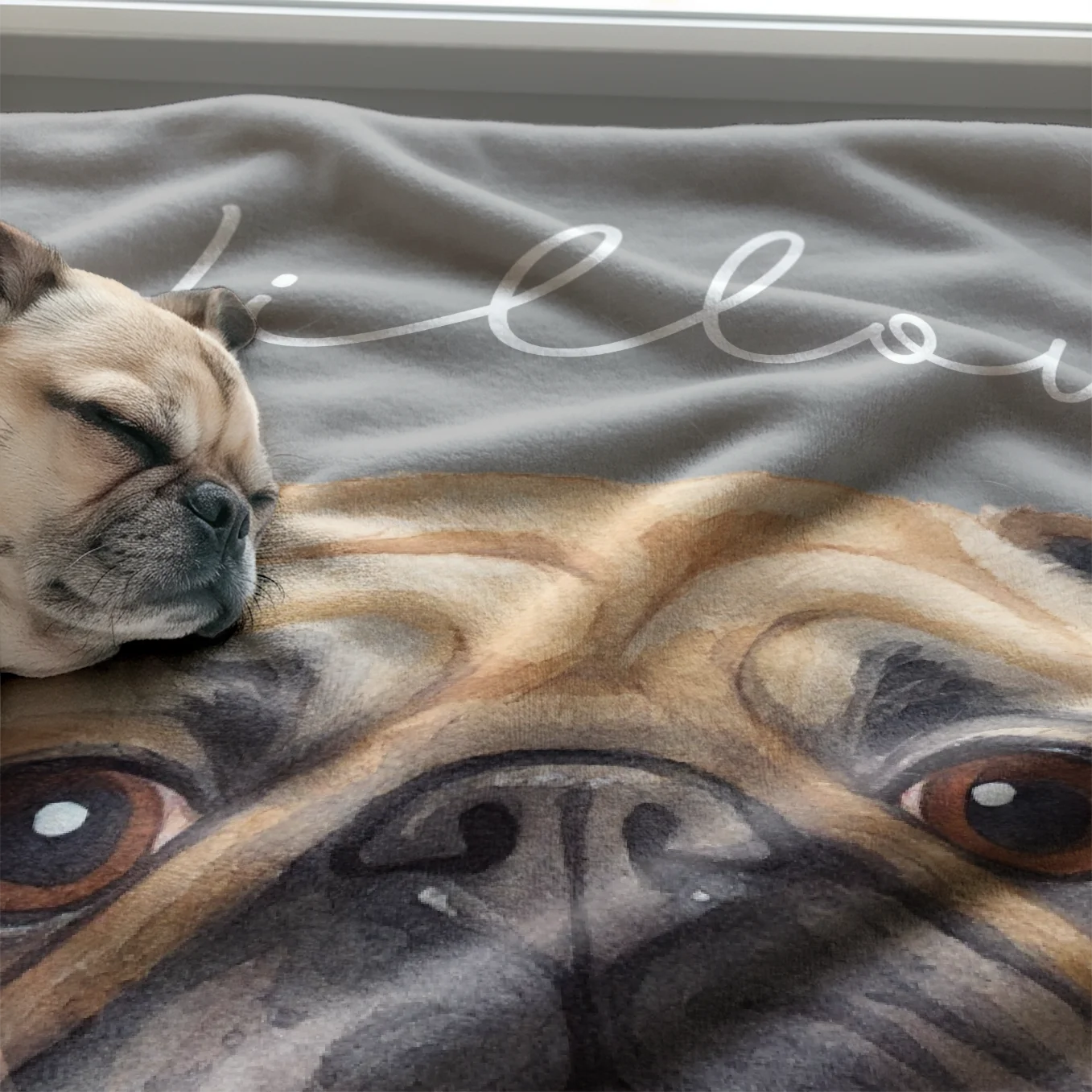 Personalized Blanket "Portrait"