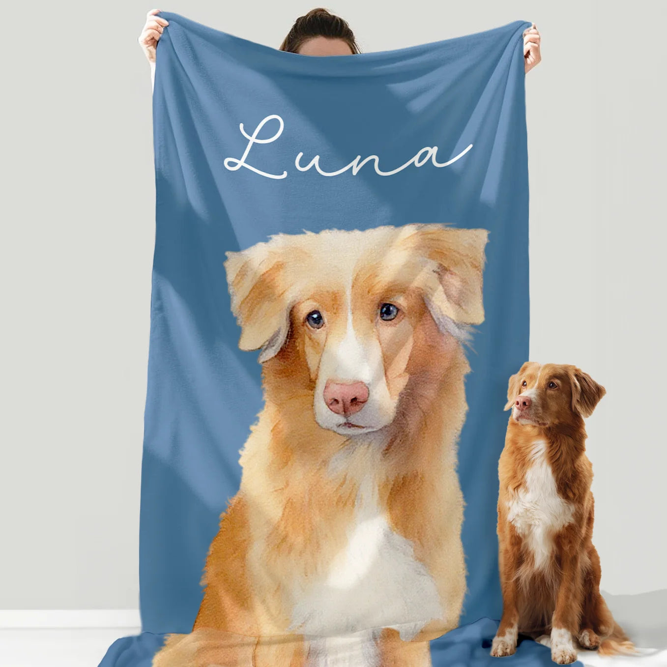 Personalized Blanket "Portrait"
