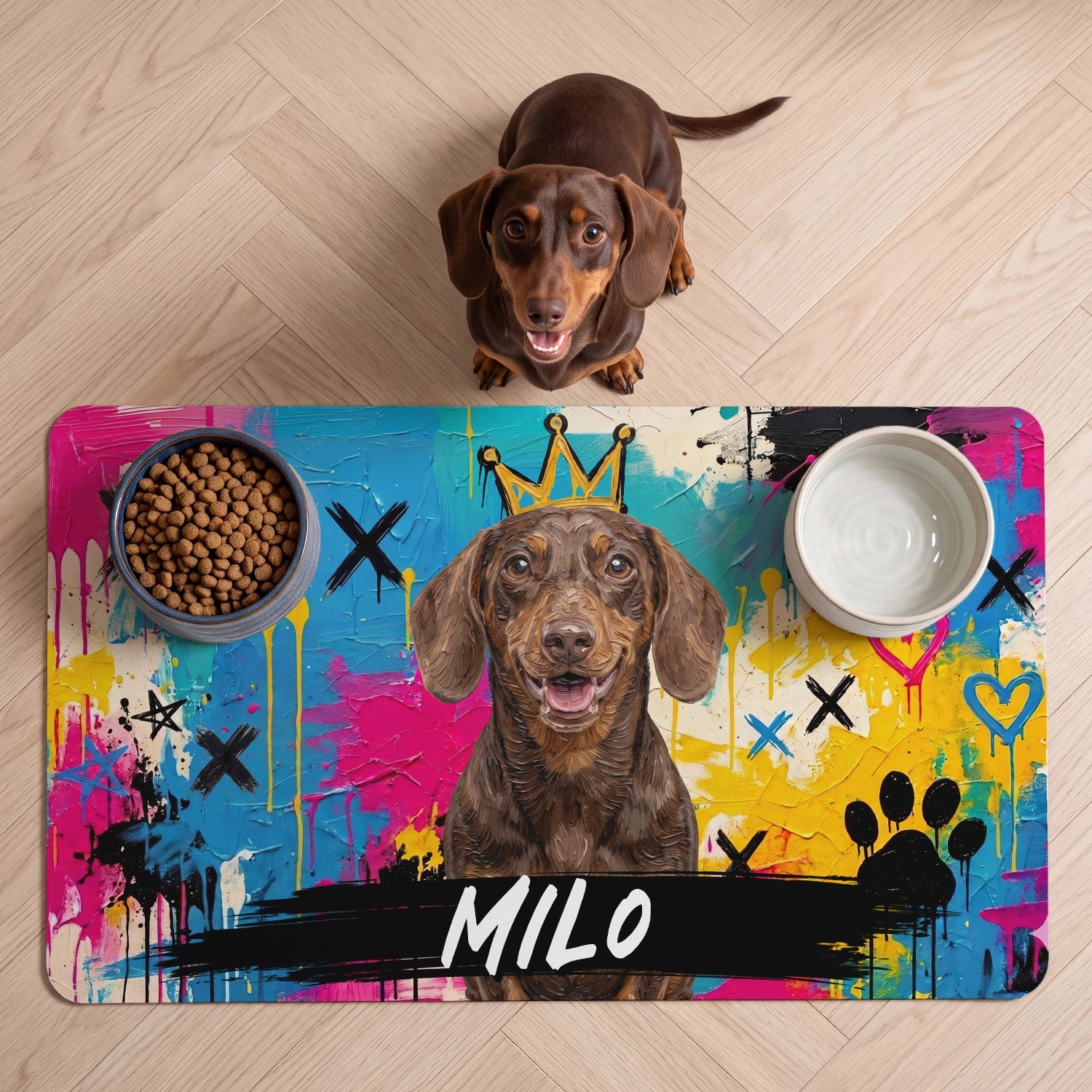 Personalized Placemat "Graffiti"