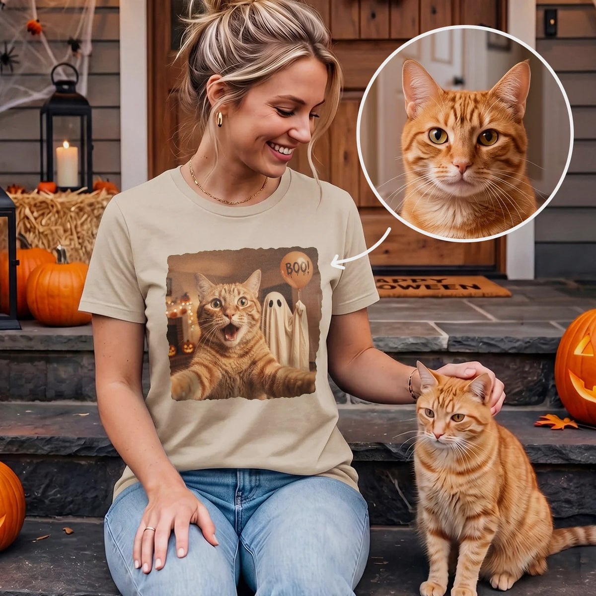 Personalized T-Shirt "Vintage Halloween"