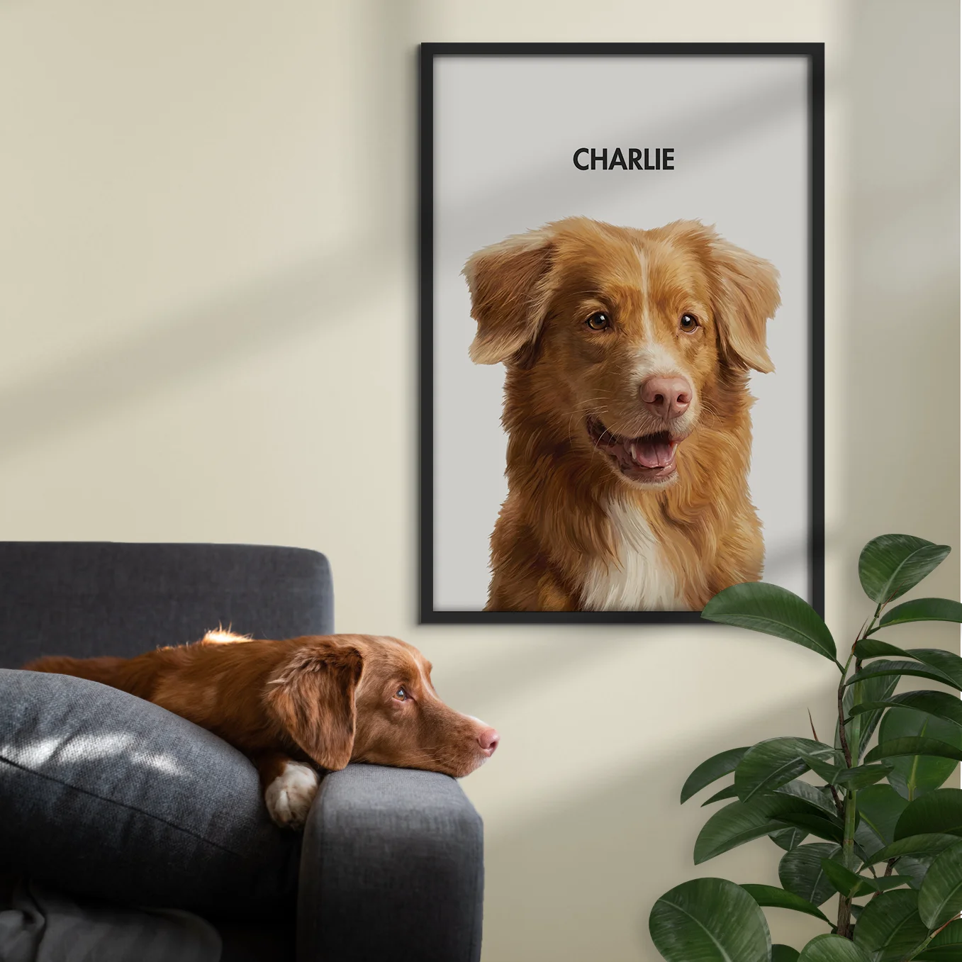 Personalized Dog Poster “Painting”