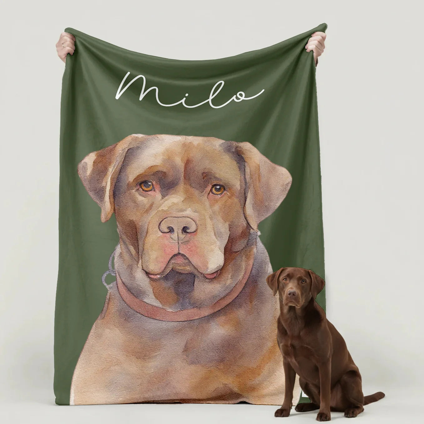 Personalized Blanket "Portrait"