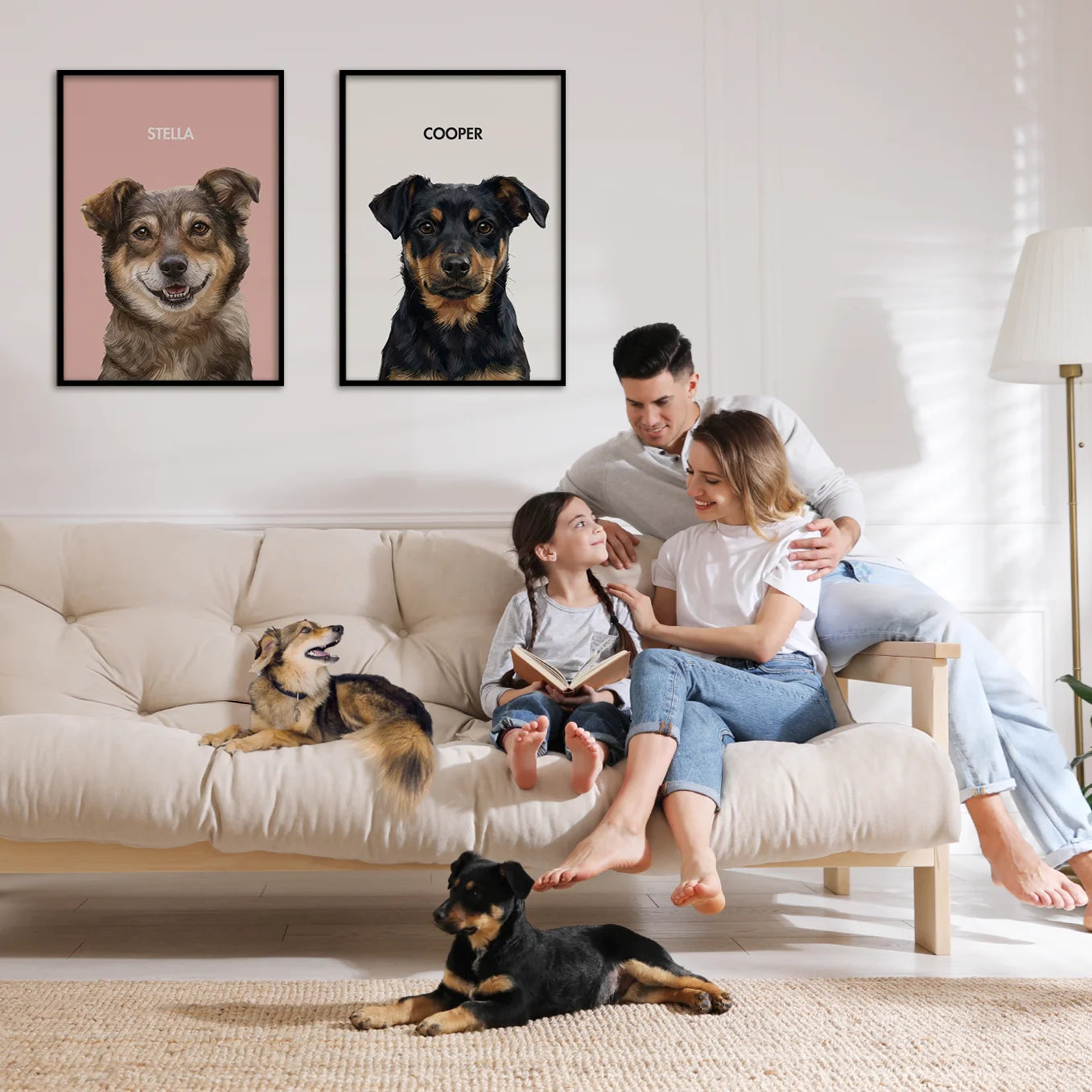 Personalized Dog Poster “Painting”