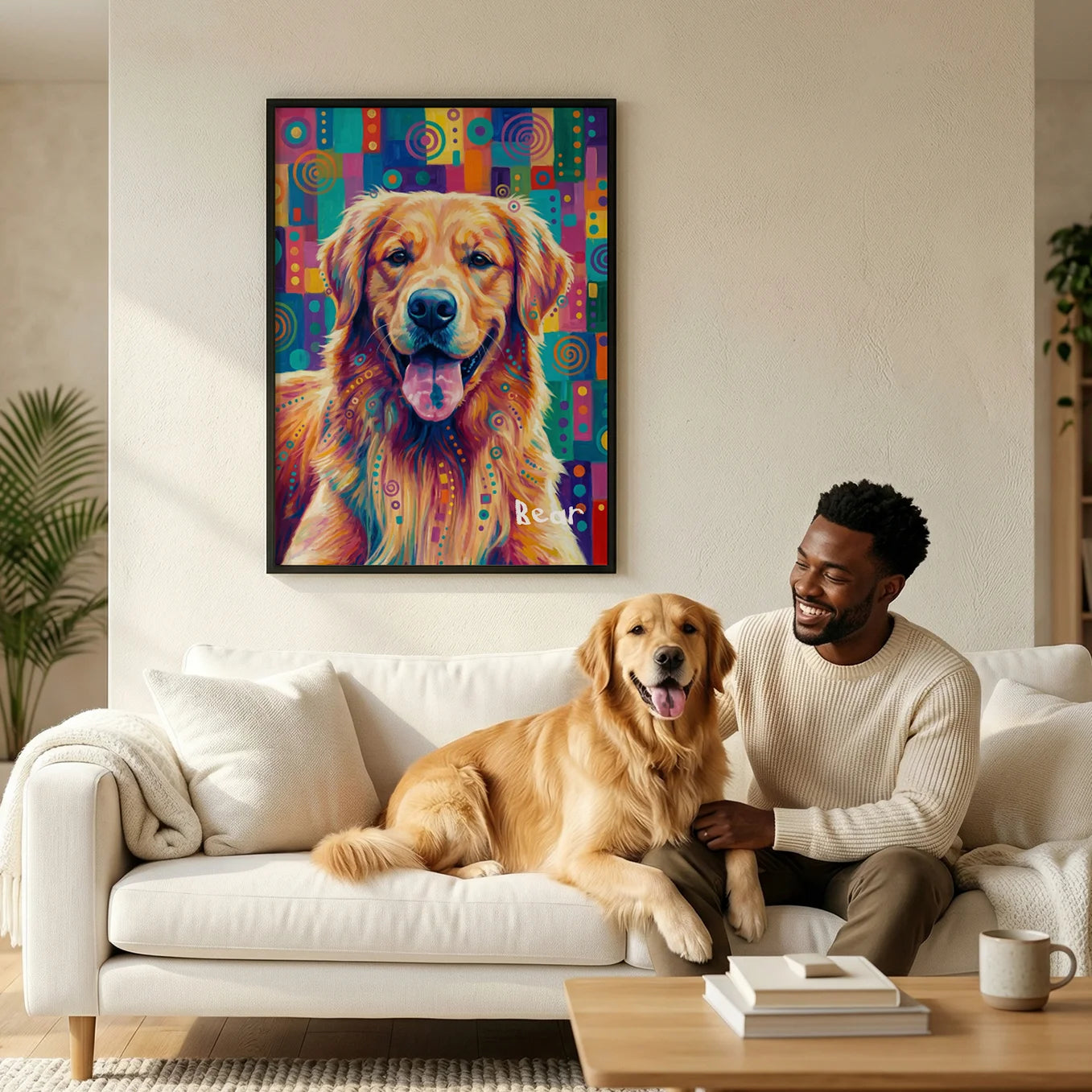 Personalized Dog Poster Pop Art
