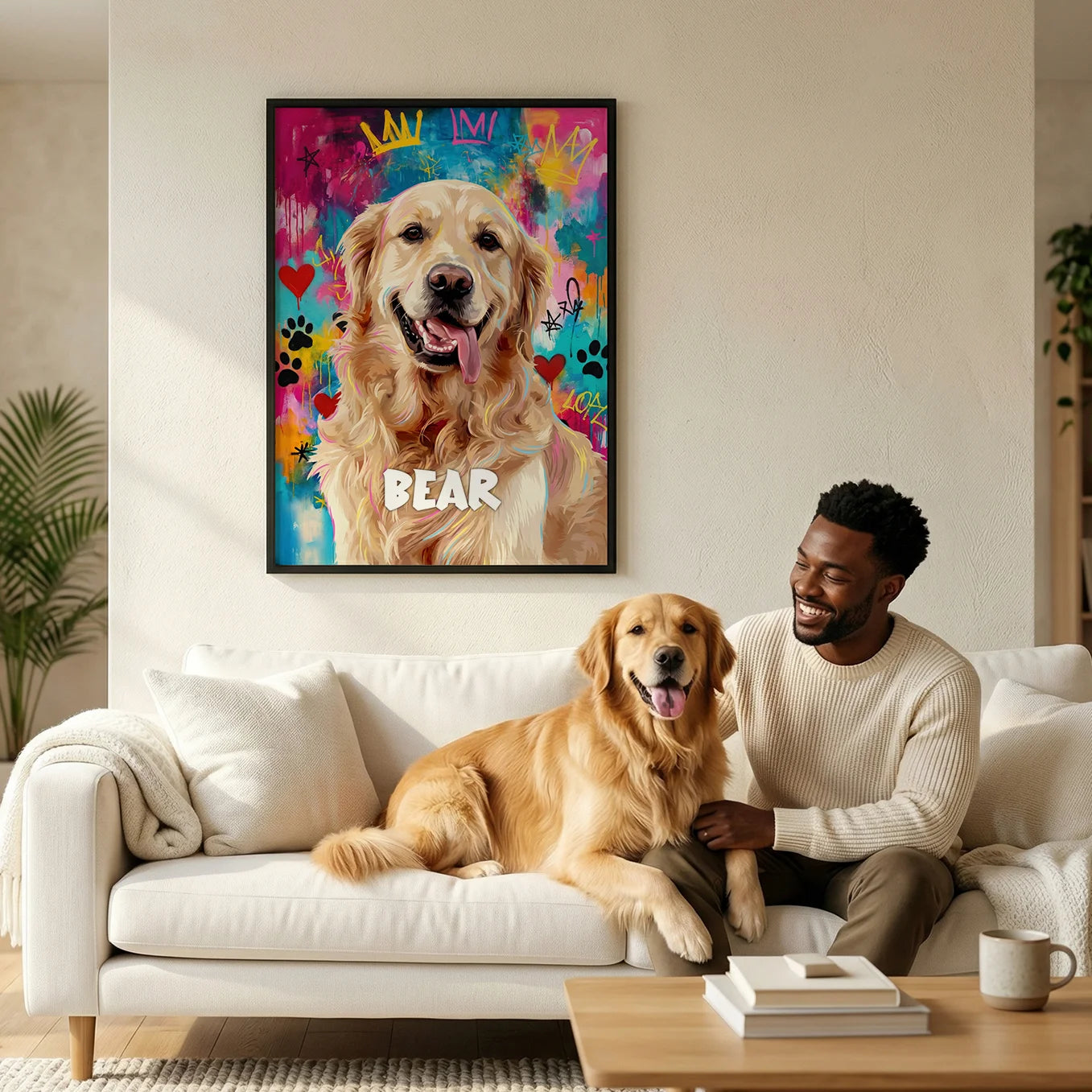 Personalized Pet Poster "Street Art"