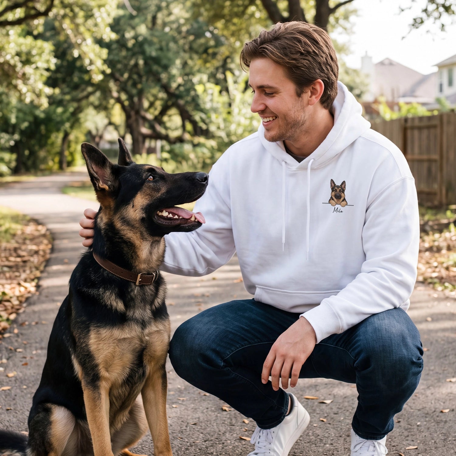 Personalized Hoodie "Cartoon Dog"