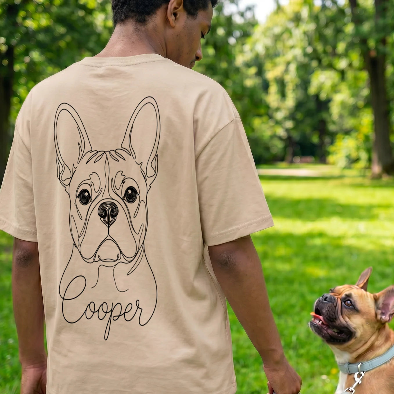 Personalized T-Shirt "Dog Dad"