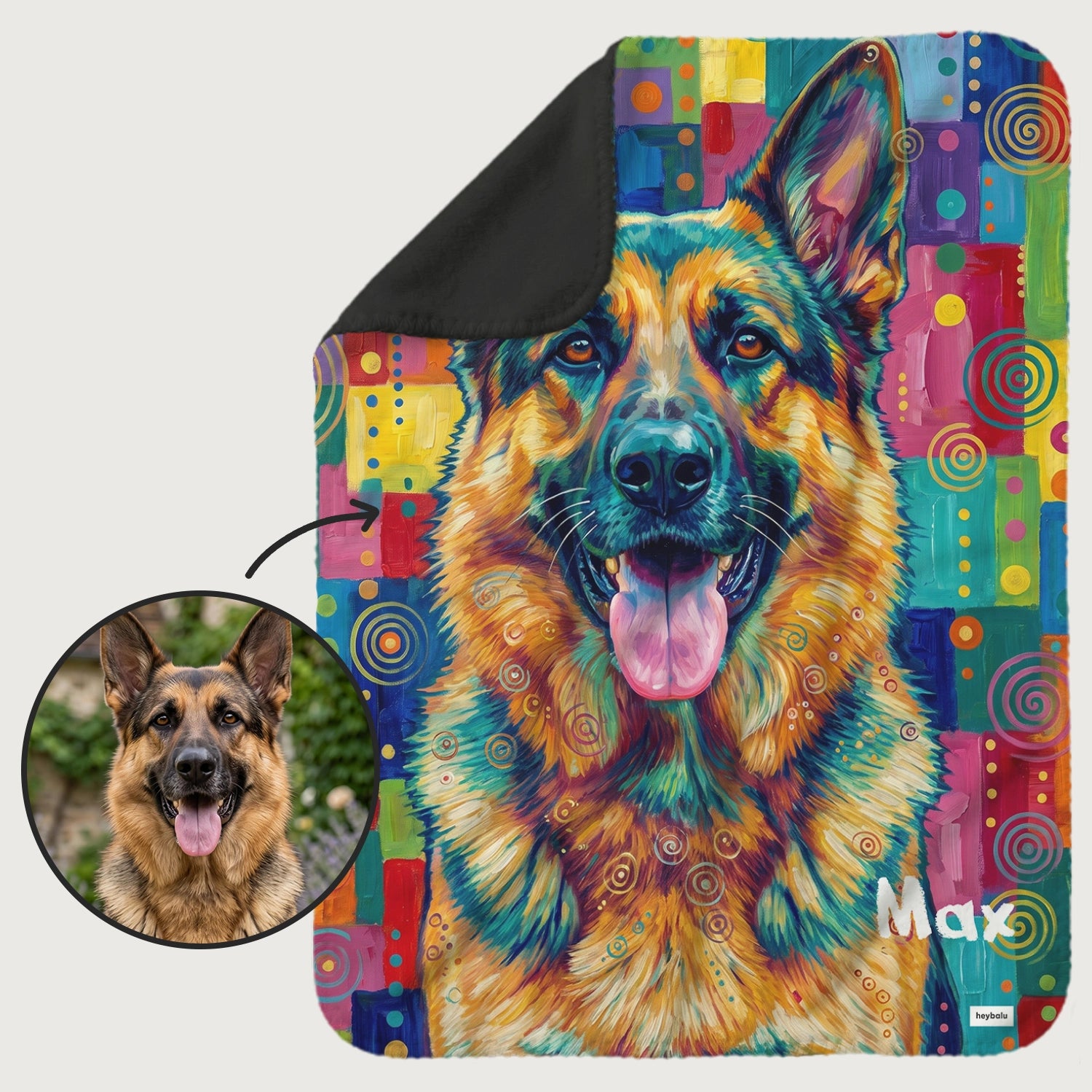 Personalized Blanket "Graffiti"