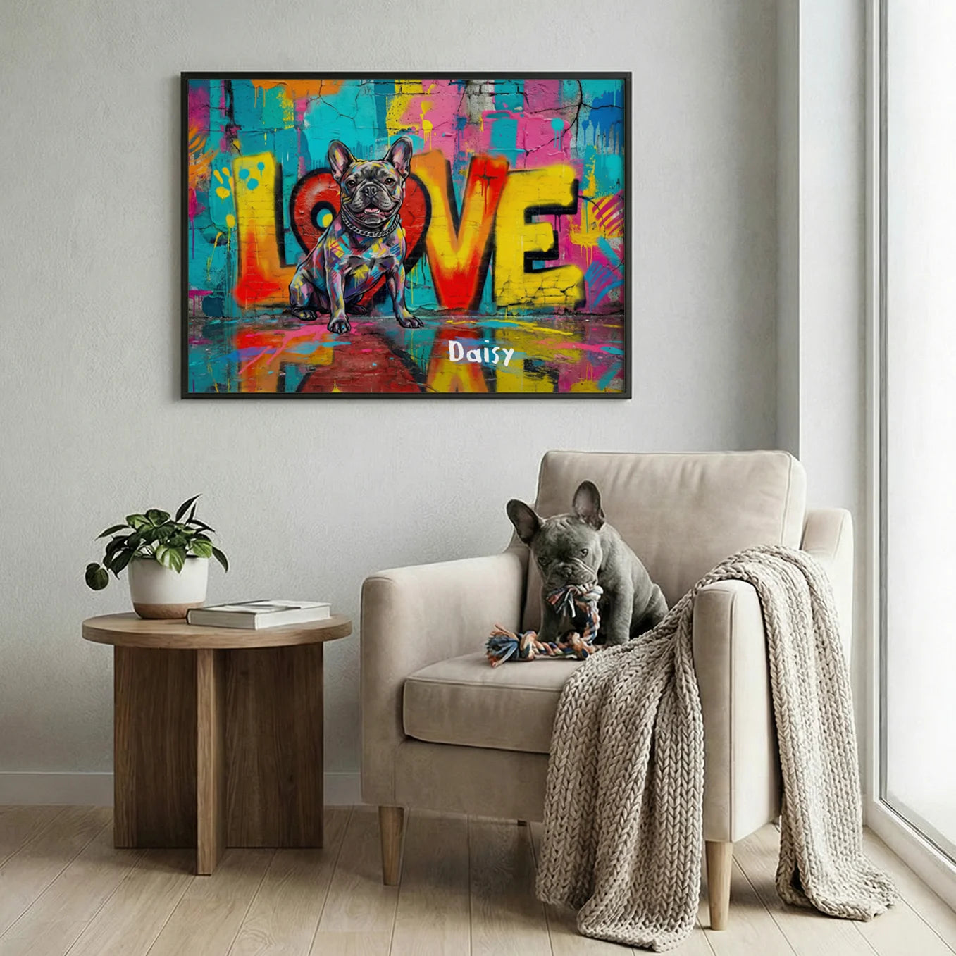 Personalized Poster "LOVE" Multi Animal