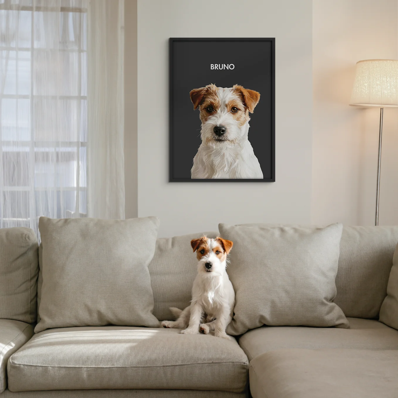 Personalized Dog Poster “Painting”