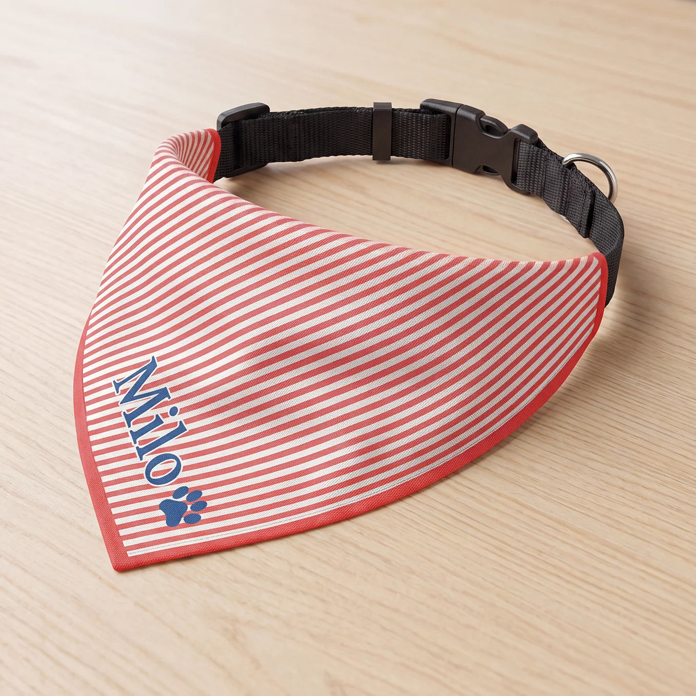 Personalized Dog Bandana "Stripes"