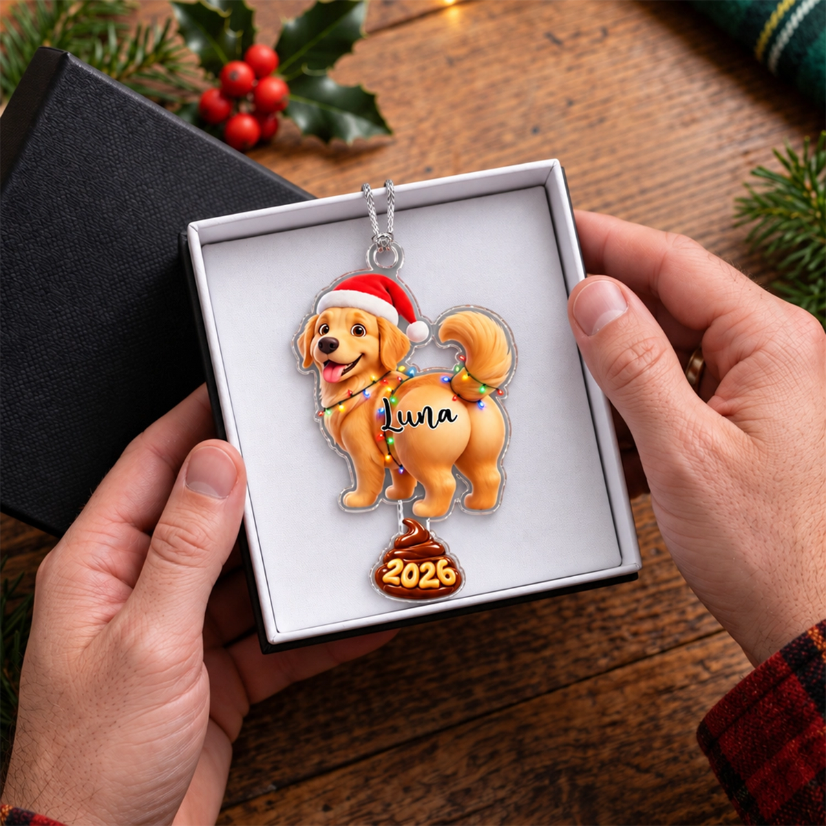 Personalized Ornament "Dog Mom"