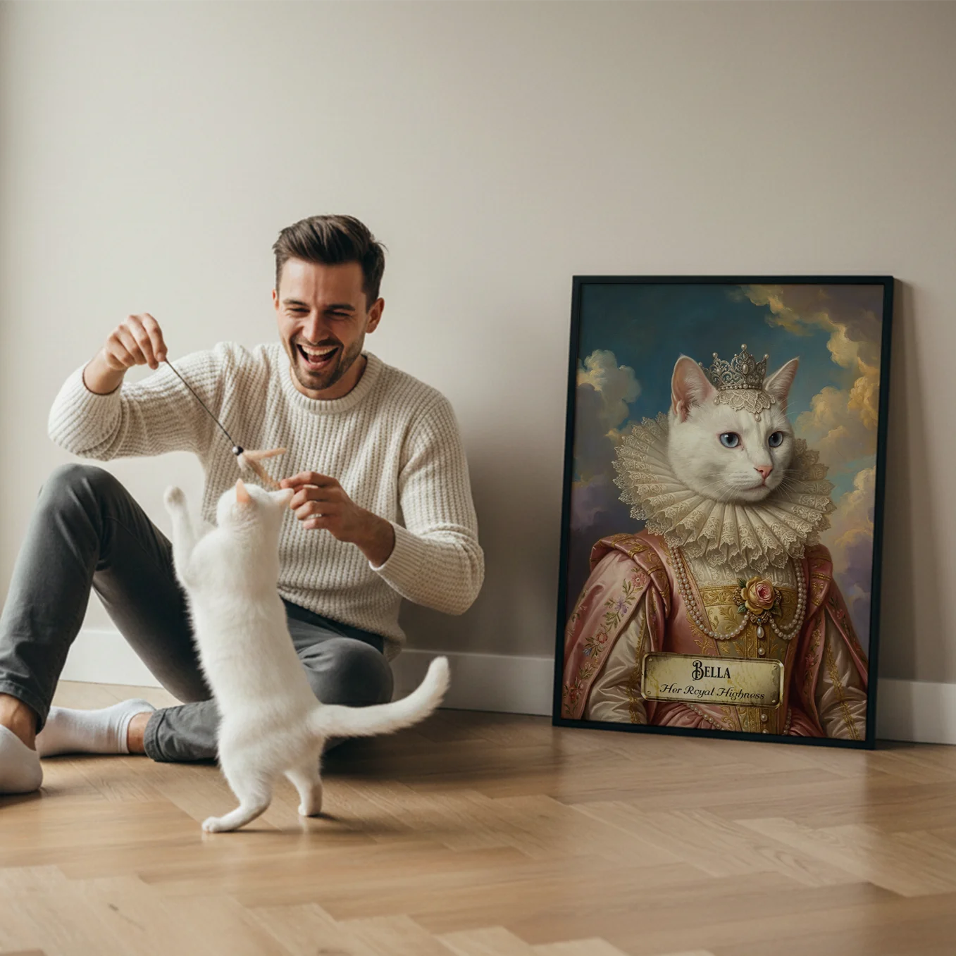 Personalized Cat Poster “Royal”