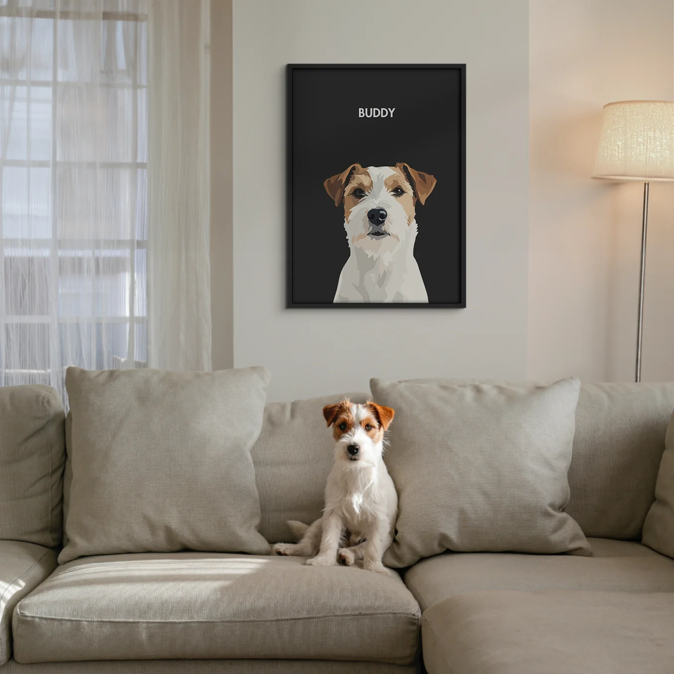 Personalized Dog Poster “Painting”