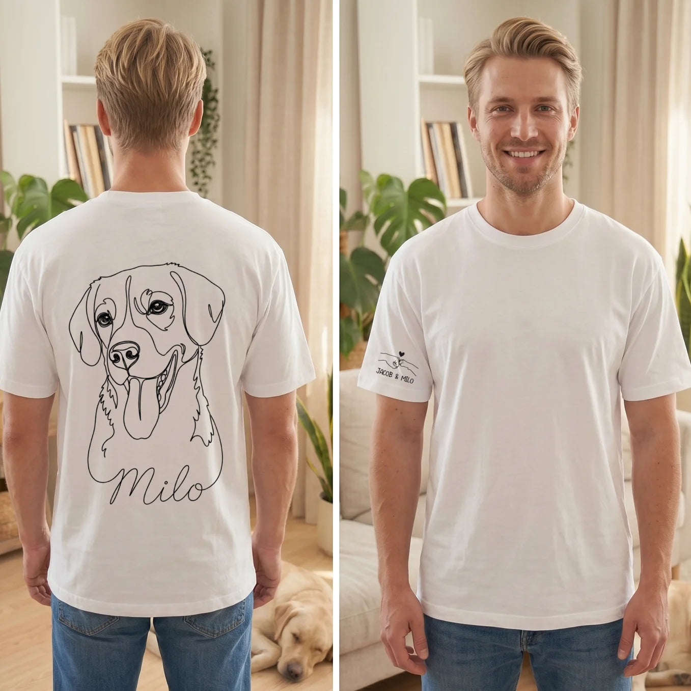 Personalized T-Shirt "Dog Dad"
