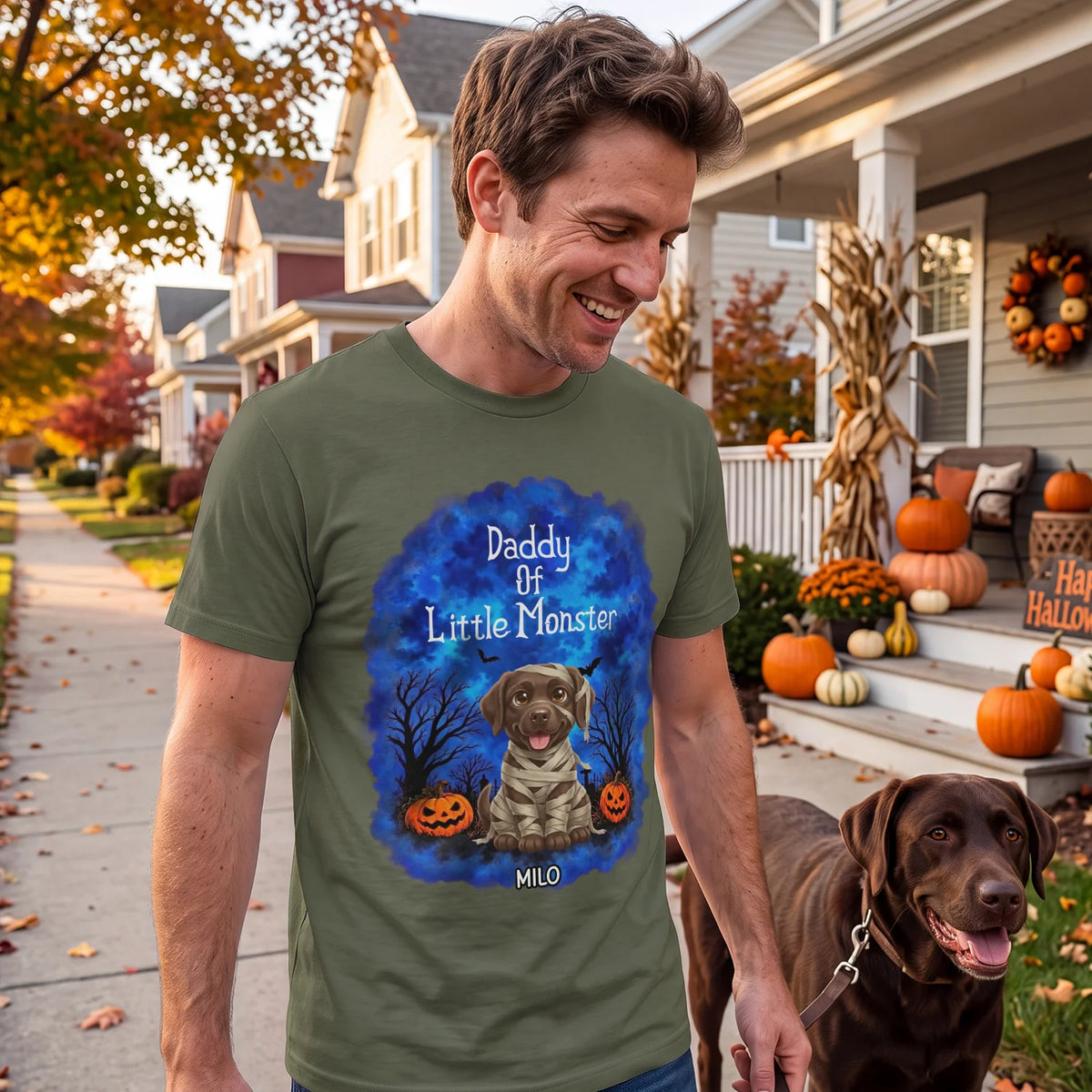 Personalized T-Shirt "Parent of the Monsters"