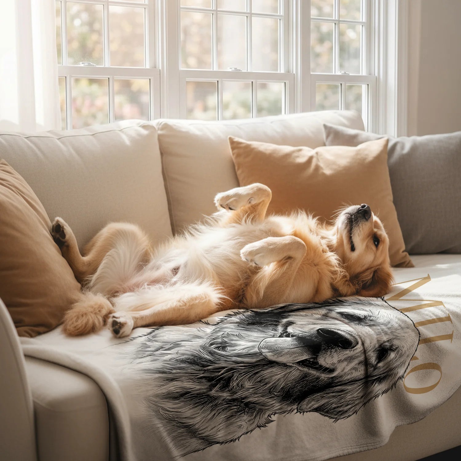 Personalized Blanket "Retro"