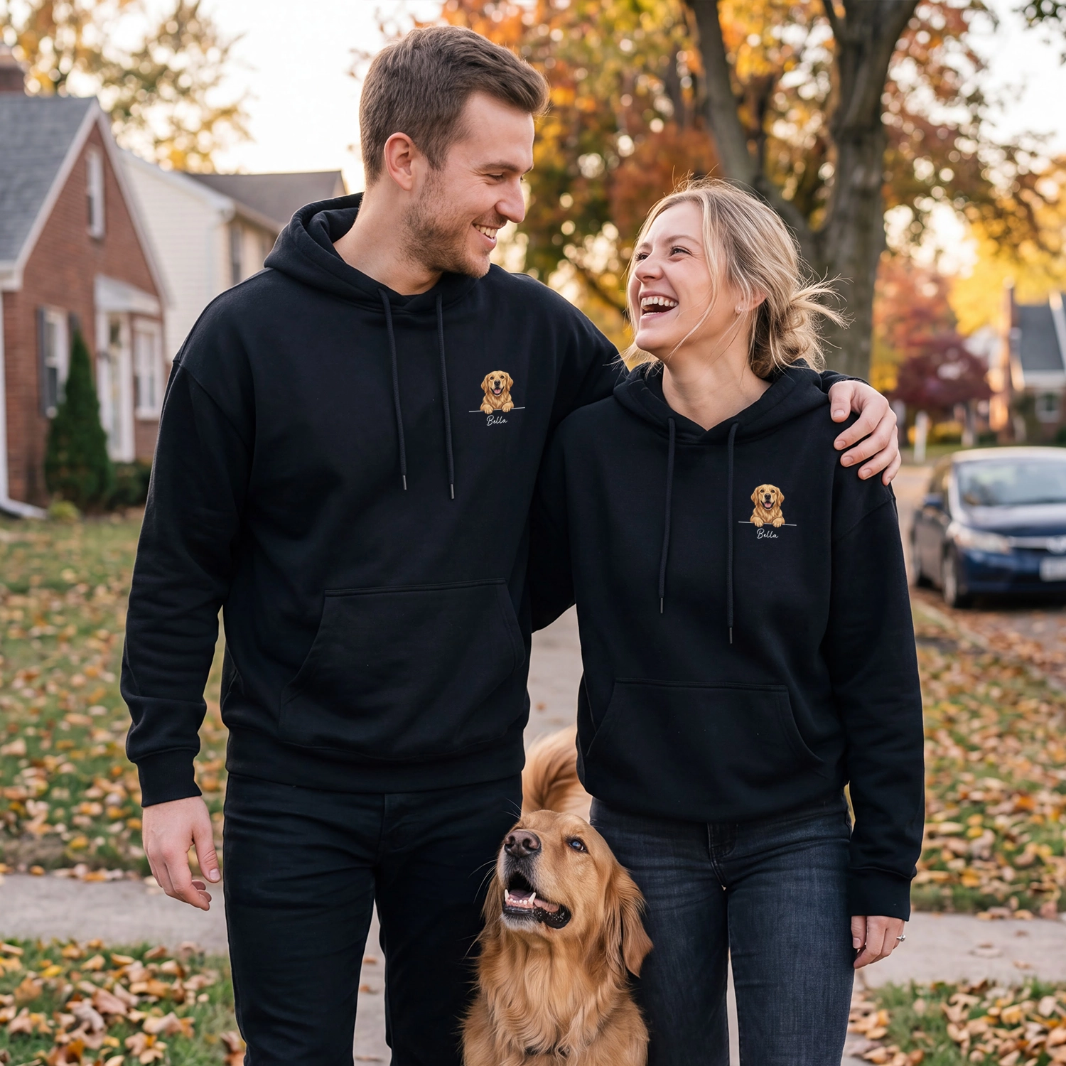Personalized Hoodie "Cartoon Dog"