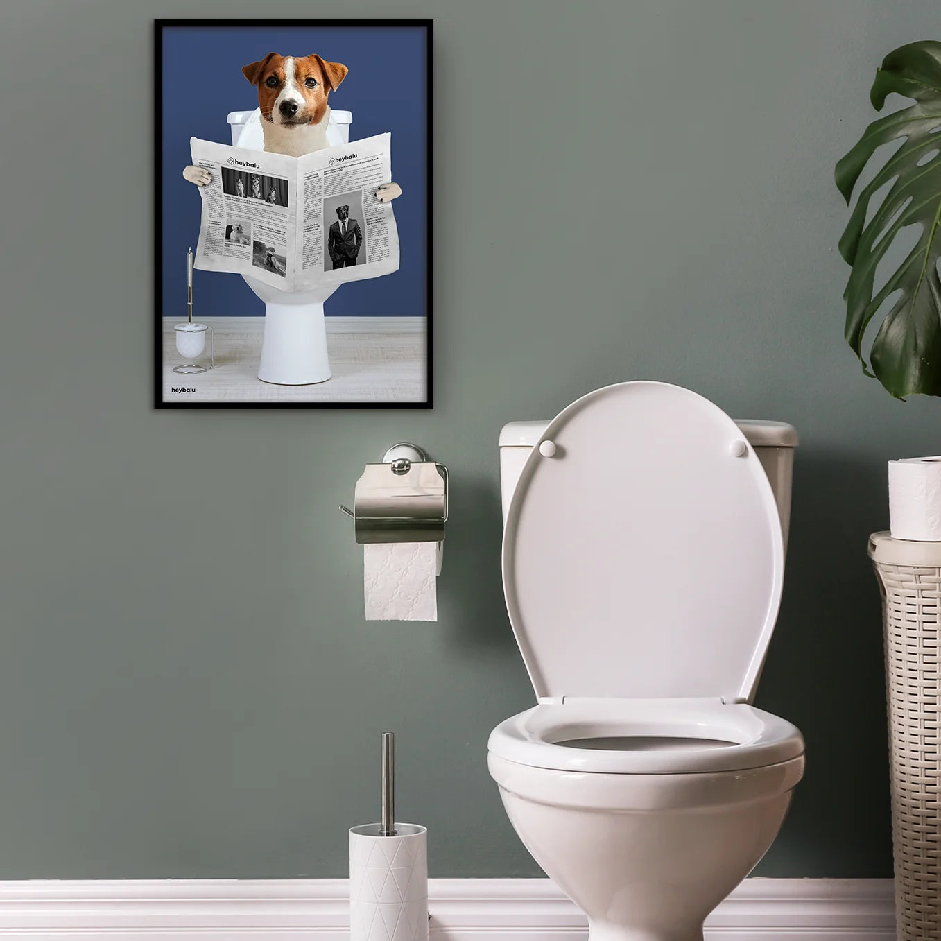 Personalized Dog Poster "Important Meeting"