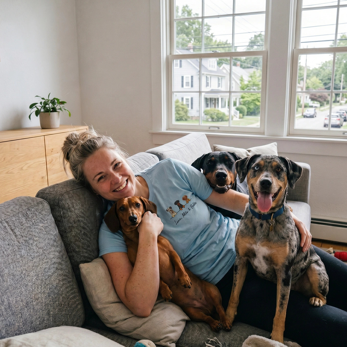 Personalized T-Shirt "Cartoon Dog"