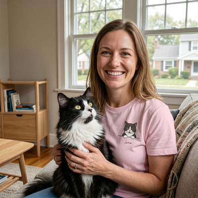 Personalized T-Shirt "Cartoon Cat"