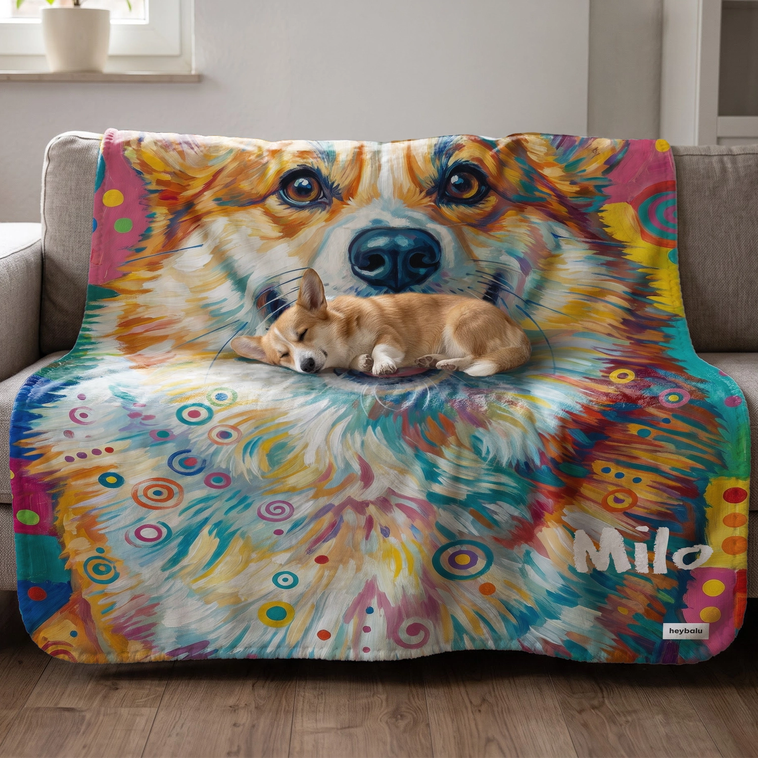 Personalized Blanket "Graffiti"