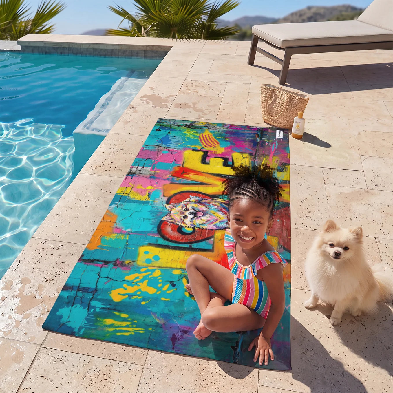 Personalized Towel "Love"
