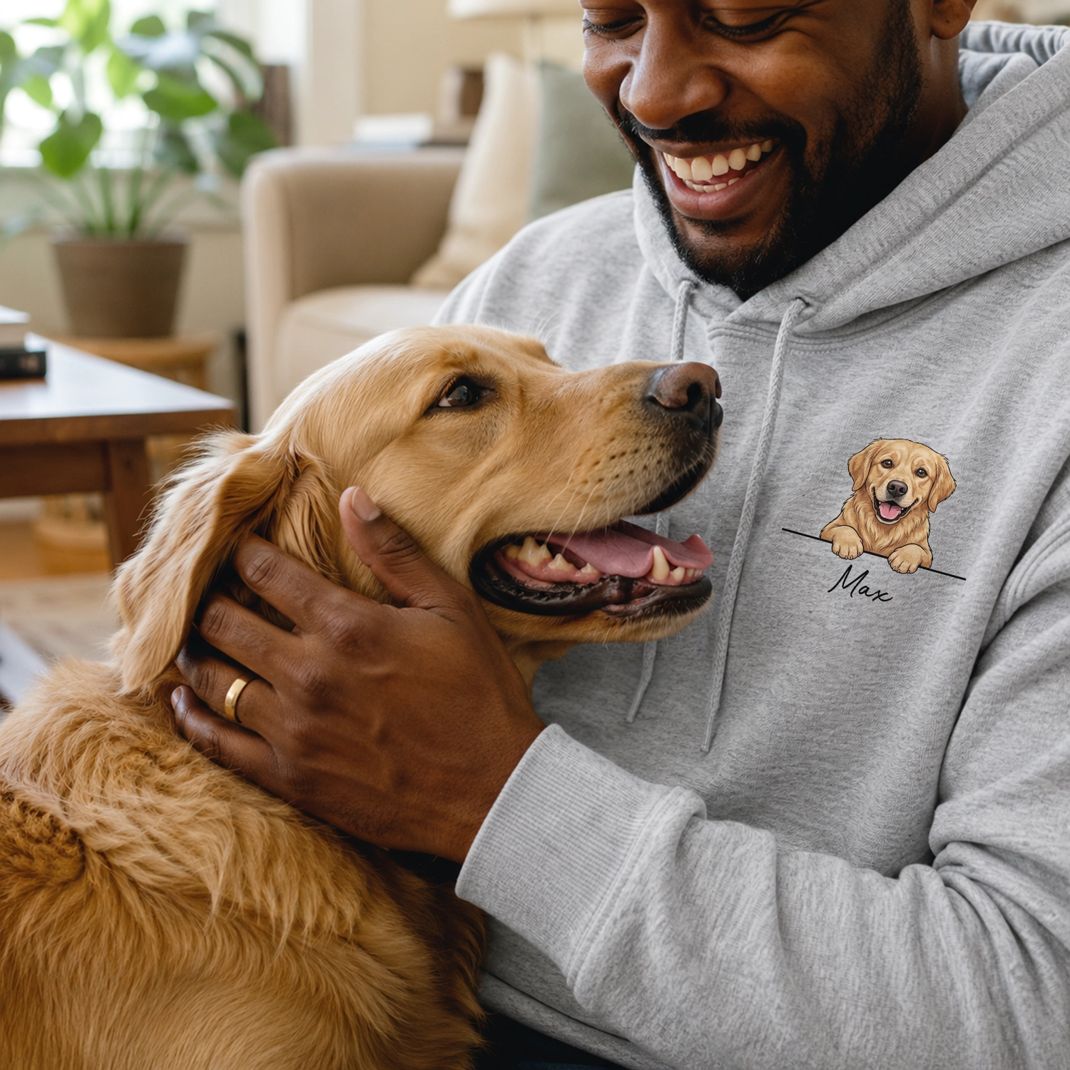Personalized Hoodie "Cartoon Dog"