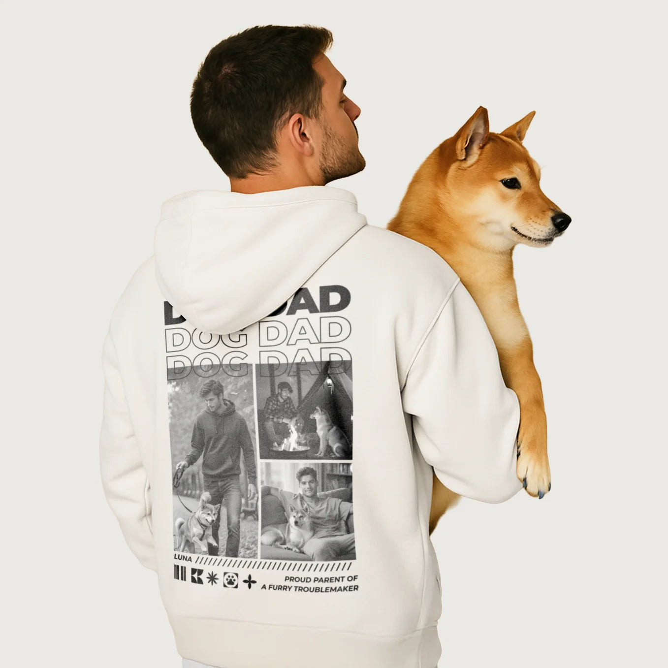 Personalized Hoodie "Dog Dad"