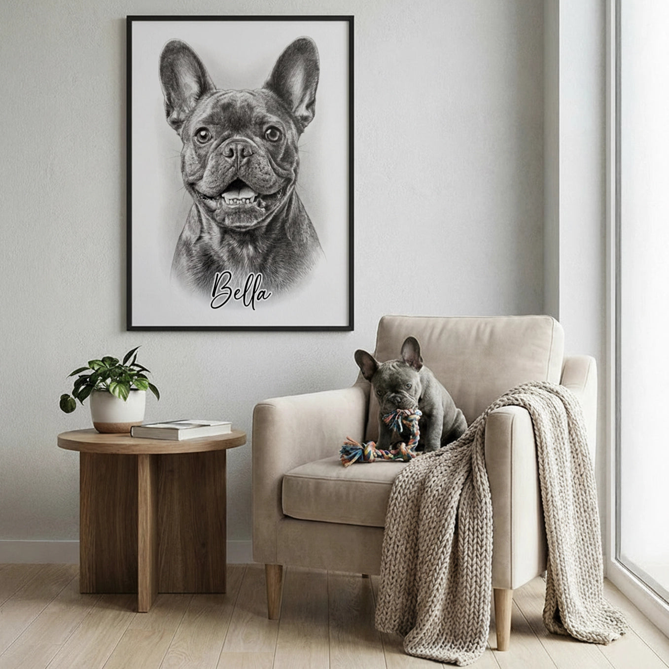 Personalized Poster "Sketch Dog"