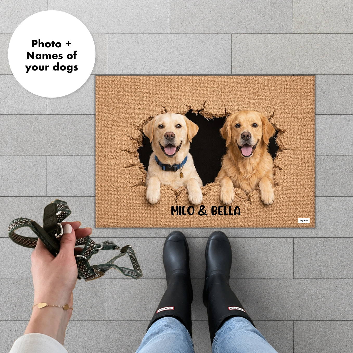 Personalized Doormat “Break Through”