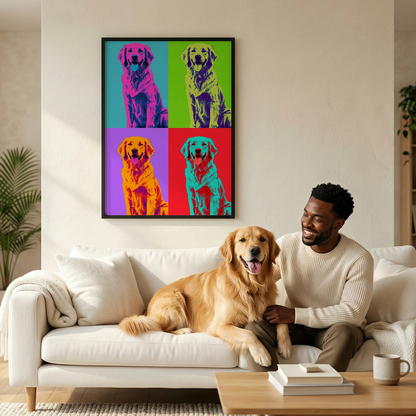Personalized Poster "Dog Pop Art"