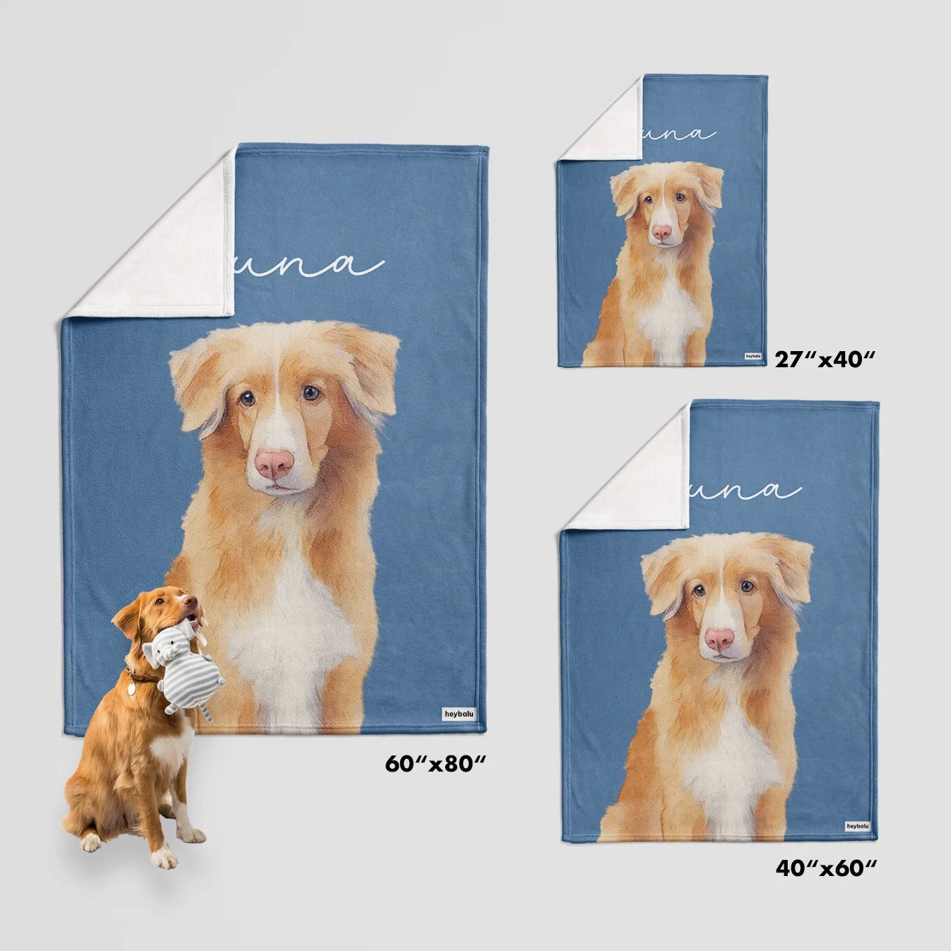 Personalized Blanket "Portrait"