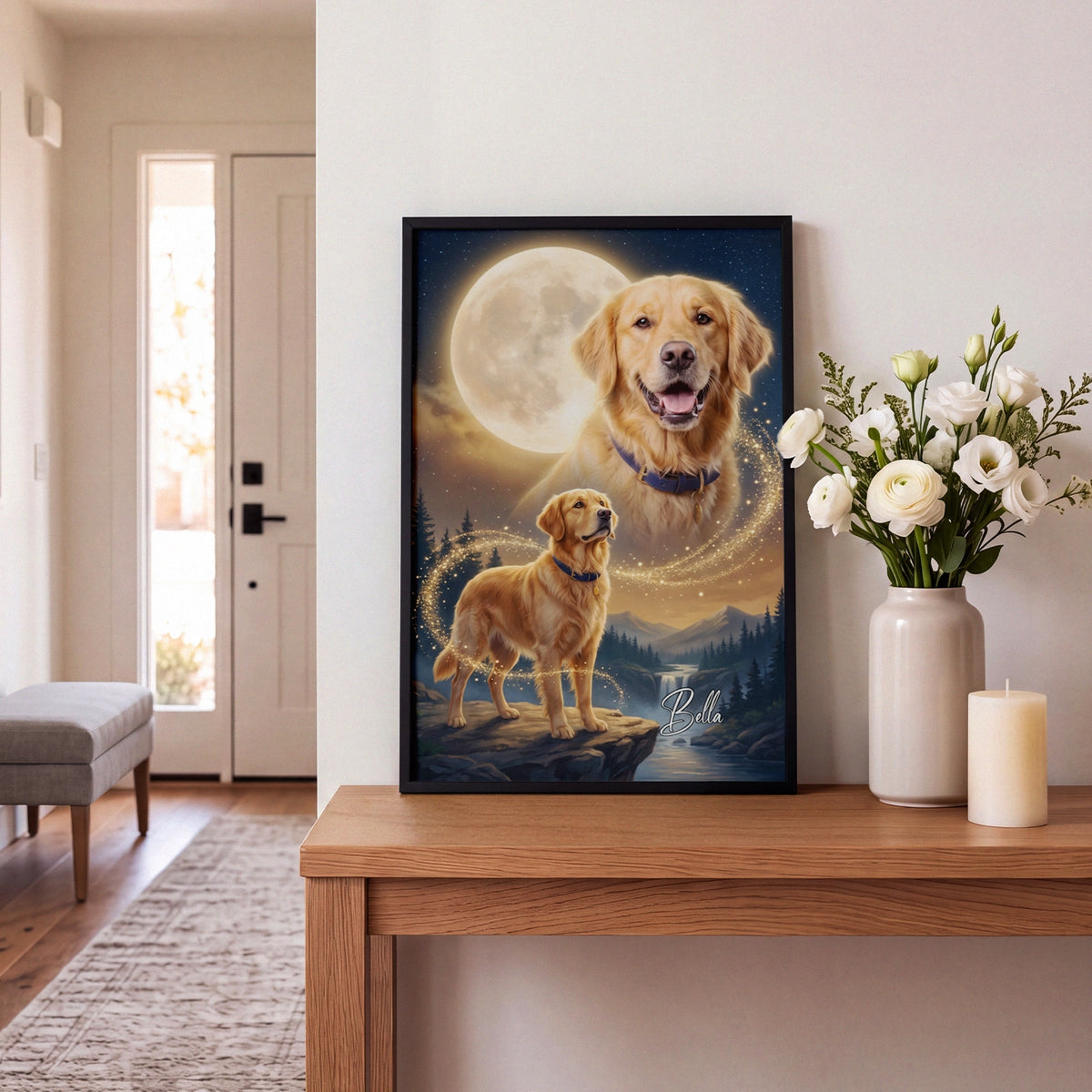 Personalized Poster "Howling Dog"