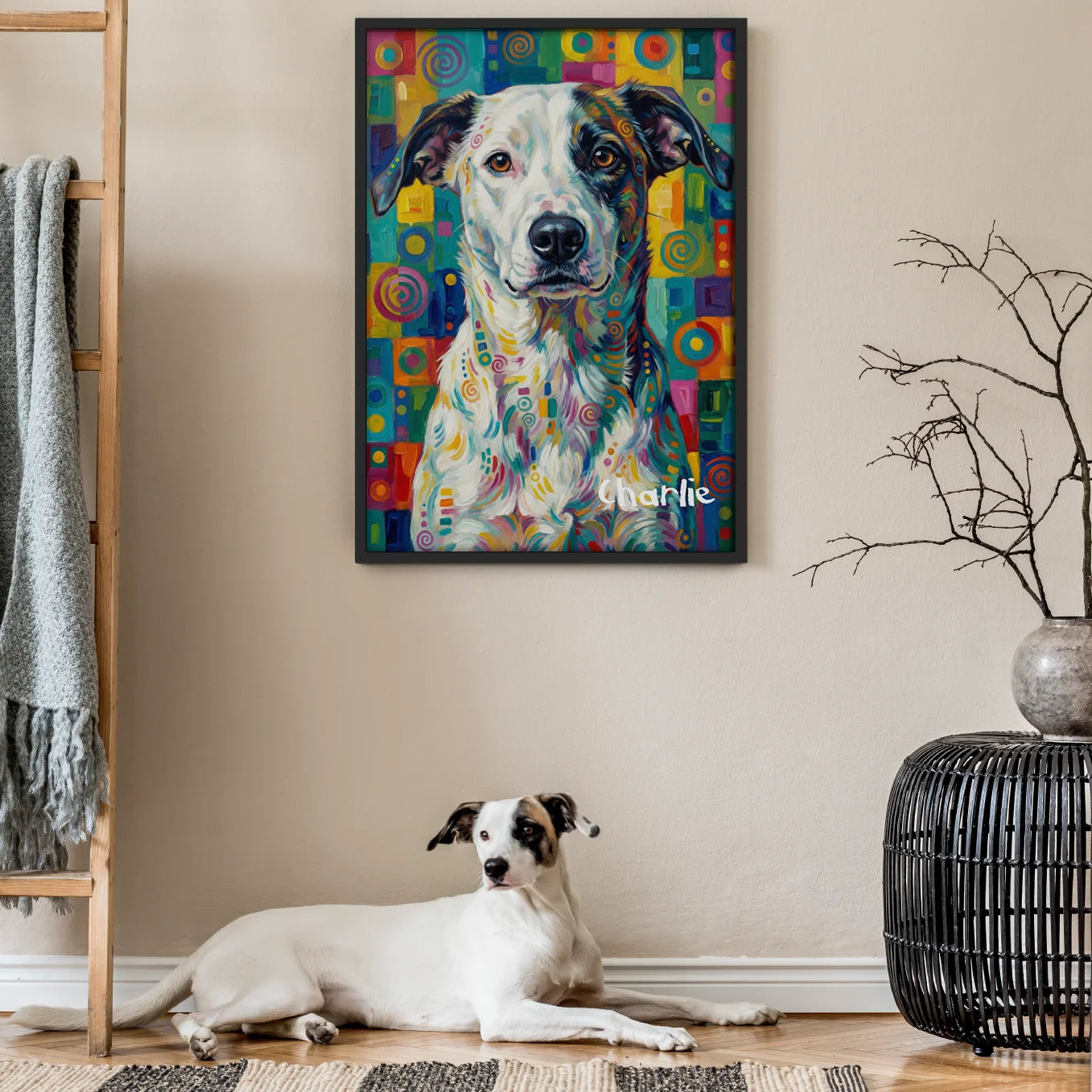 Personalized Dog Poster Pop Art