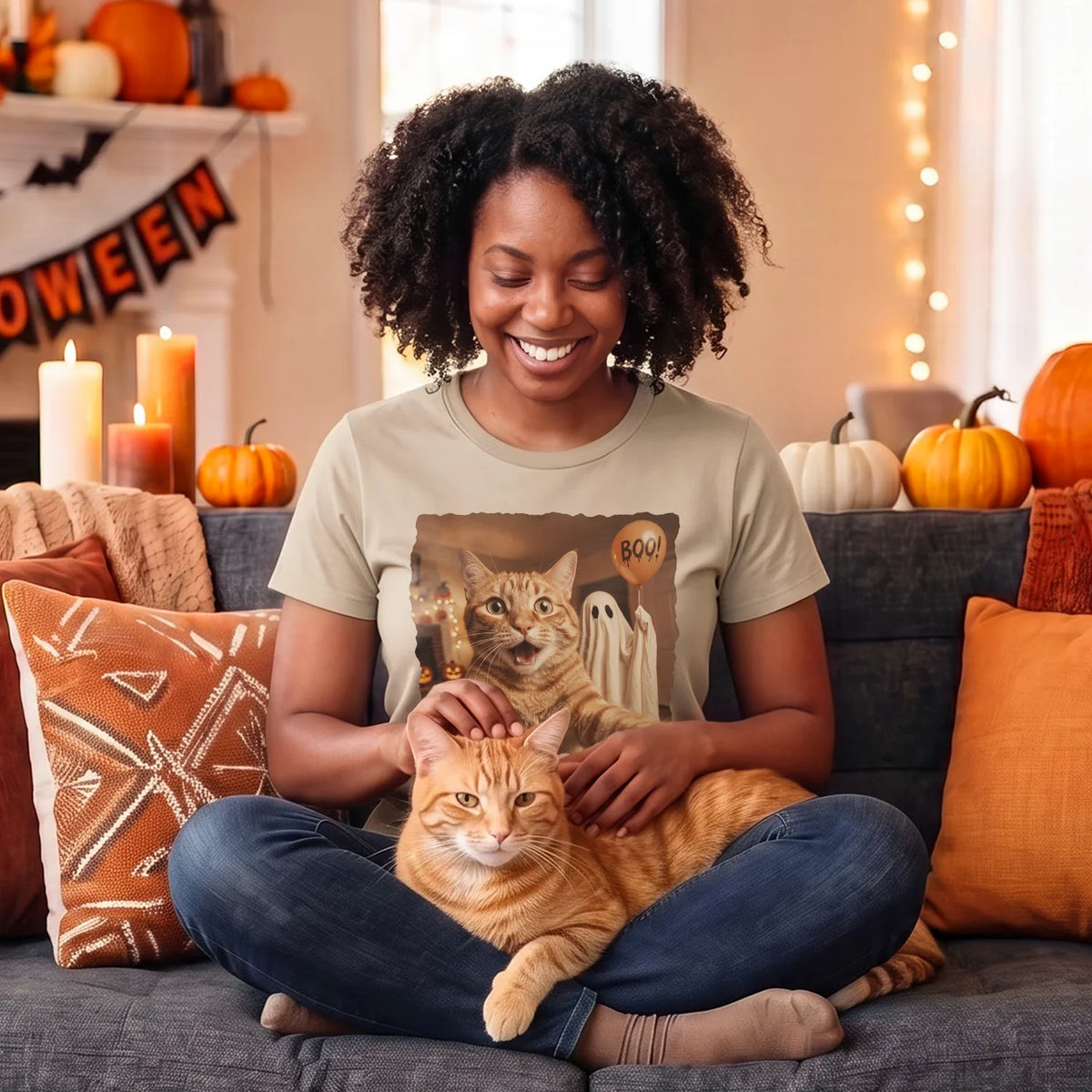 Personalized T-Shirt "Vintage Halloween"