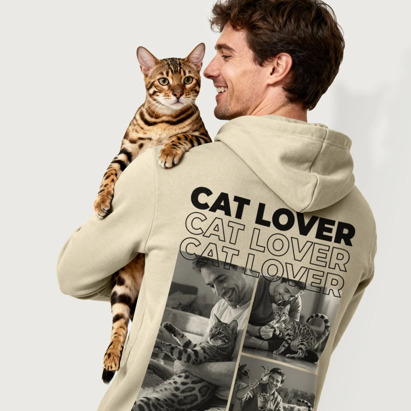 Personalized Hoodie "Cat Dad"